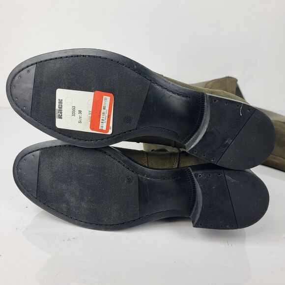 Over the knee waterproof Suede stretch Boots - Picture 14 of 16